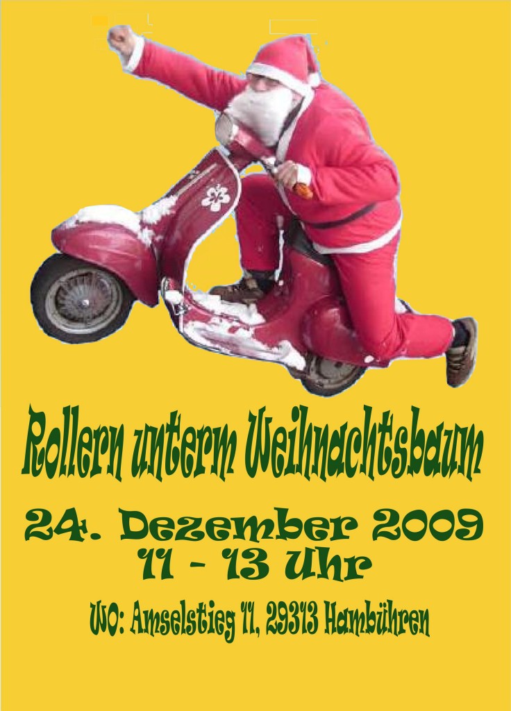 Rollern unterm Weihnachtsbaum 2009